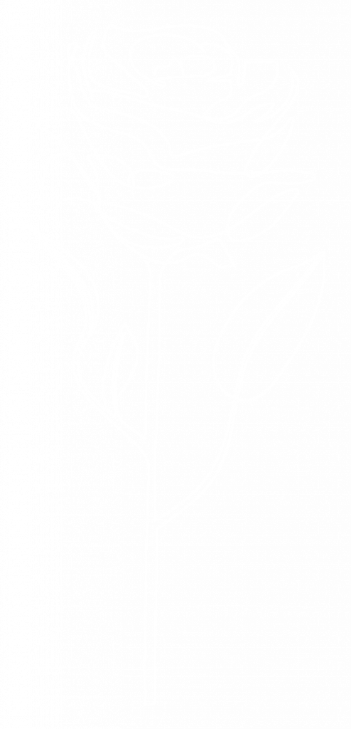 la rose bleue logo blanc