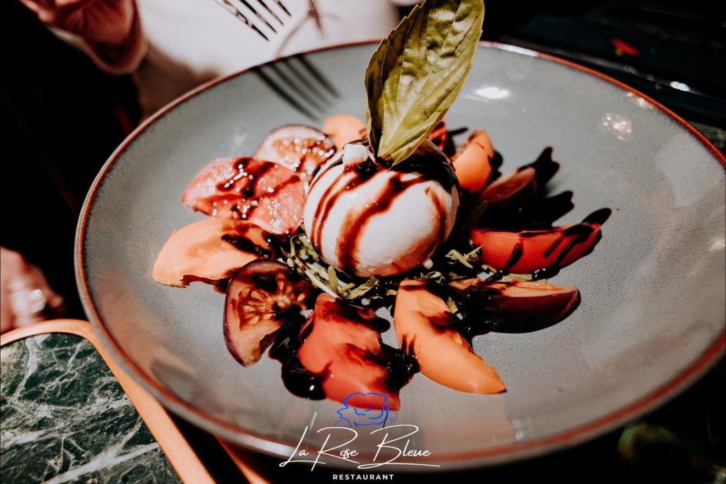 burrata la rose bleue paris